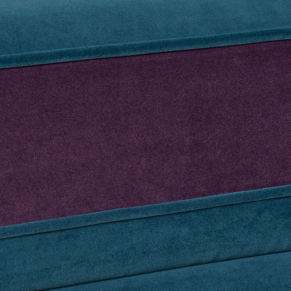 Jennifer Taylor Home Anya Arm Chair in Navy Blue, Purple, Red, Taupe and Green, , large