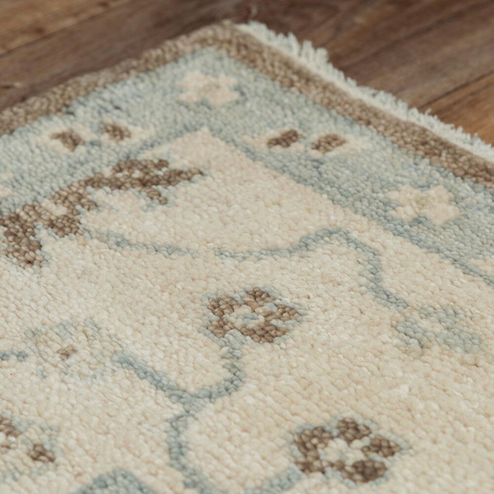 RIZZY Belmont 6&#39; x 9&#39; Brown, Ivory and Light Blue Area Rug, , large