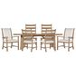 Hooker Furniture Vineyard Row 7-Piece Dining Set in Brown, , large