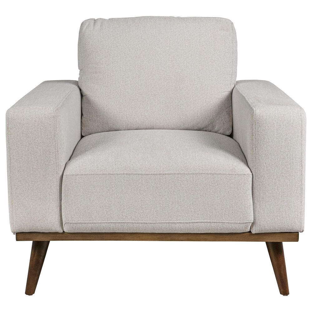 Golden Wave Furniture Heath Accent Chair in White, , large