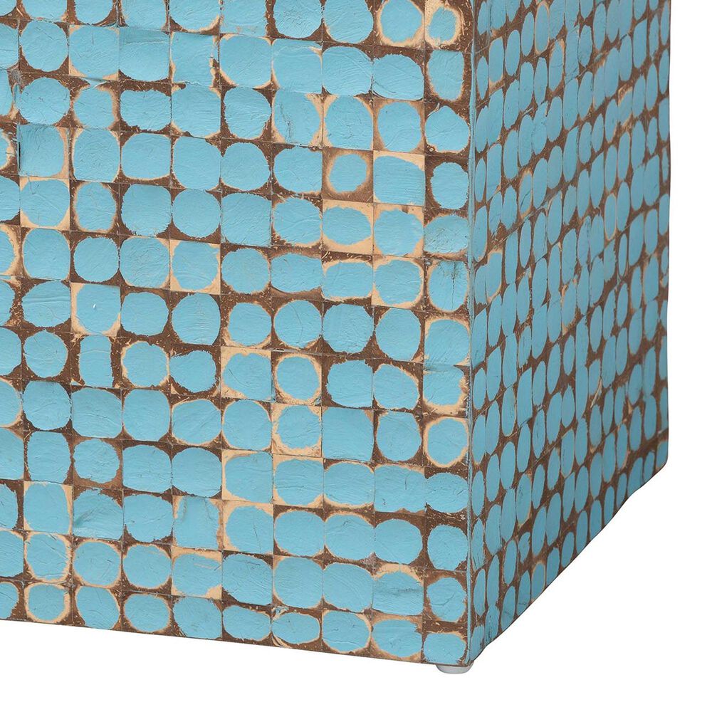 Baxton Studio Janella End Table in Sky Blue, , large