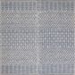 Safavieh Natura NAT852M 9" x 12" Ivory and Blue Area Rug, , large