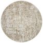 Loloi Patina PJ-03 5"3" Round Champagne and Light Grey, , large