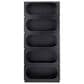 Slatehouse Ezra 5-Shelf Etagere in Black, , large