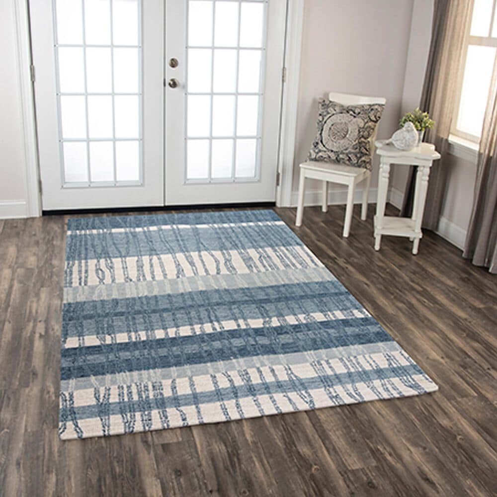 RIZZY Taylor TAY888 7&#39;9&quot; x 9&#39;9&quot; Blue Area Rug, , large