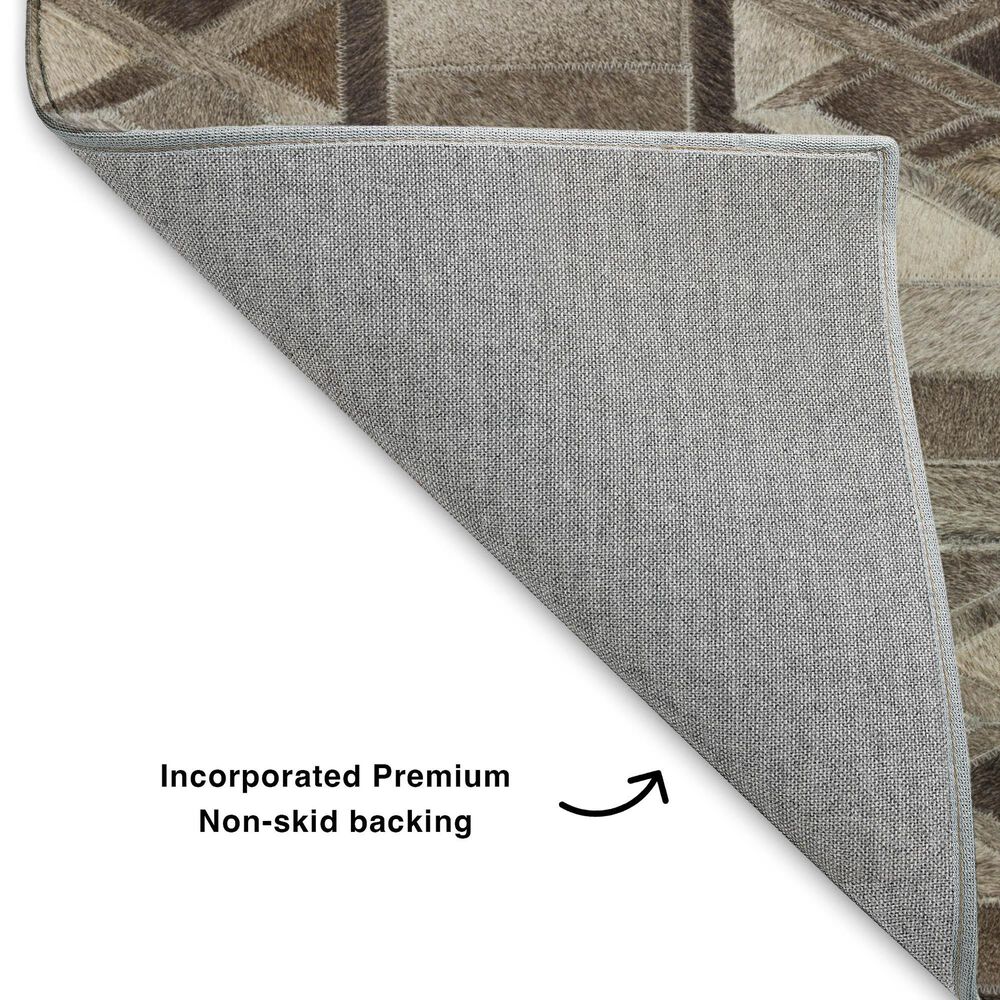 Dalyn Rug Company Bozeman BM4 Gray 3&#39; x 5&#39; Area Rug, , large