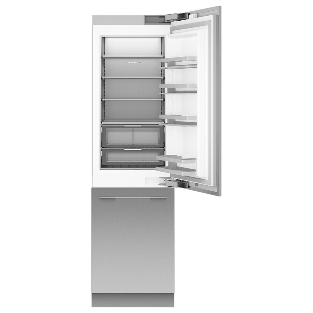 Fisher &amp; Paykel Series 11 12.1 Cu. Ft. Integrated Refrigerator Freezer with Left Hinge in Panel Ready, , large
