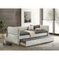 Claremont Philipa Daybed with Trundle in Light Gray, , large