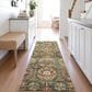 Dalyn Rug Company Silk Road Fern, Olive, Copper, Gold, Paprika, Ivory and Beige 2"3" x 7"6" Runner, , large