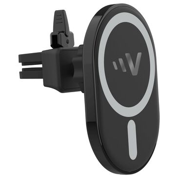 Ventev 15W Magnetic Wireless Car Charger Mount in Black, , large