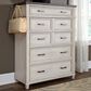 Riva Ridge Caraway 5 Drawer Chest in Aged Ivory, , large