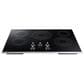 Samsung 2-Piece Kitchen Package with Matte Black Steel 30" Built-In Convection Single Wall Oven and Stainless Steel Smart Electric 30" Cooktop, , large
