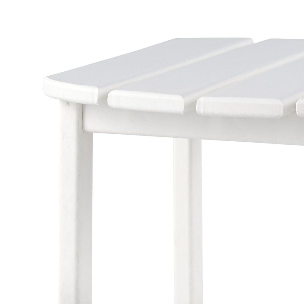 Ashley Sundown Treasure Rectangular End Table in White, , large