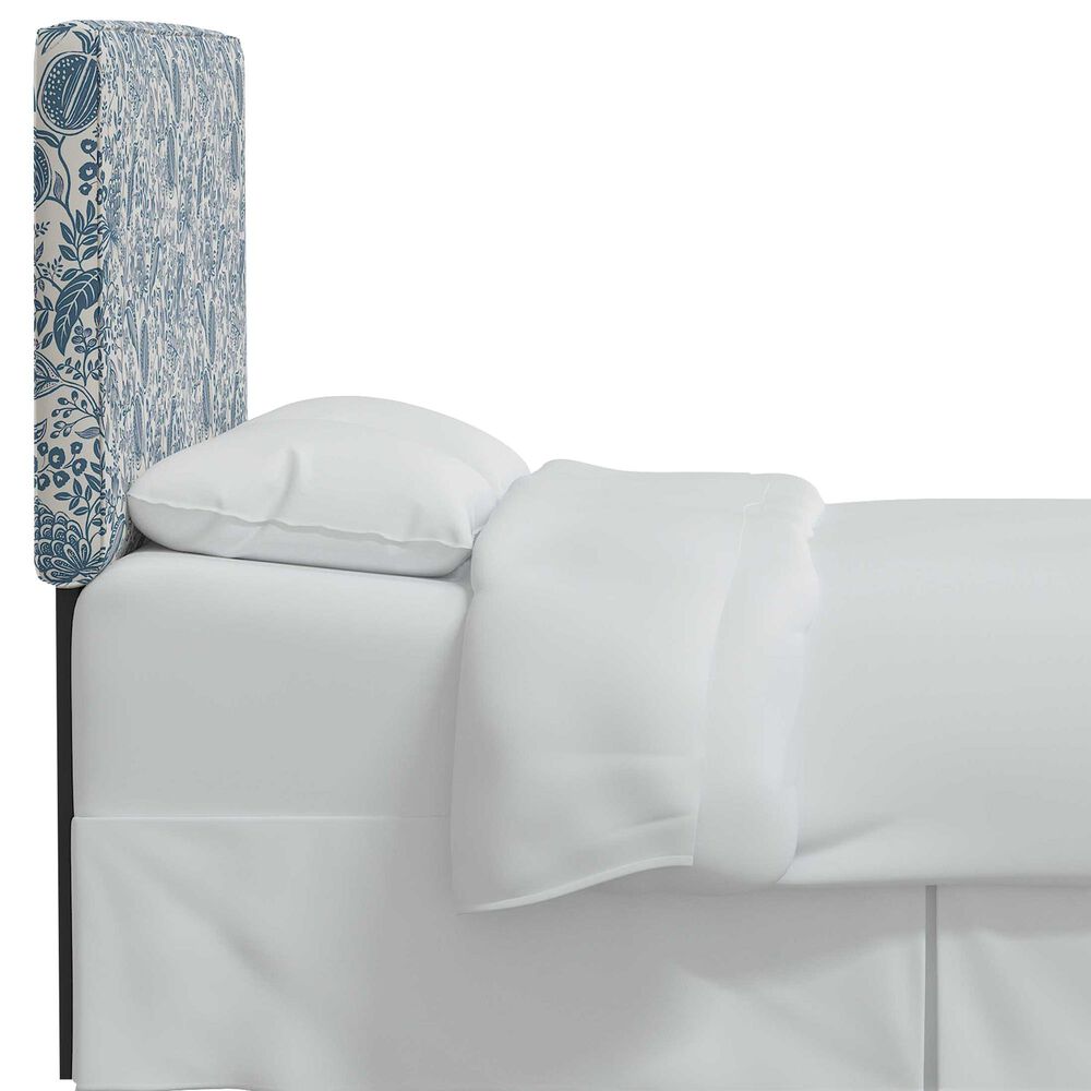 Skyline Furniture Elly King Headboard in Pomegranate Blue, , large
