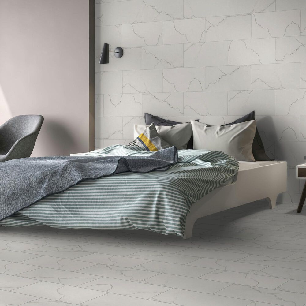 MS International Brighton Grey 12" x 24" Matte Porcelain Tile, , large