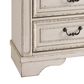 Ashley Realyn 3-Piece Queen Upholstered Storage Bed Set in Chipped White, , large