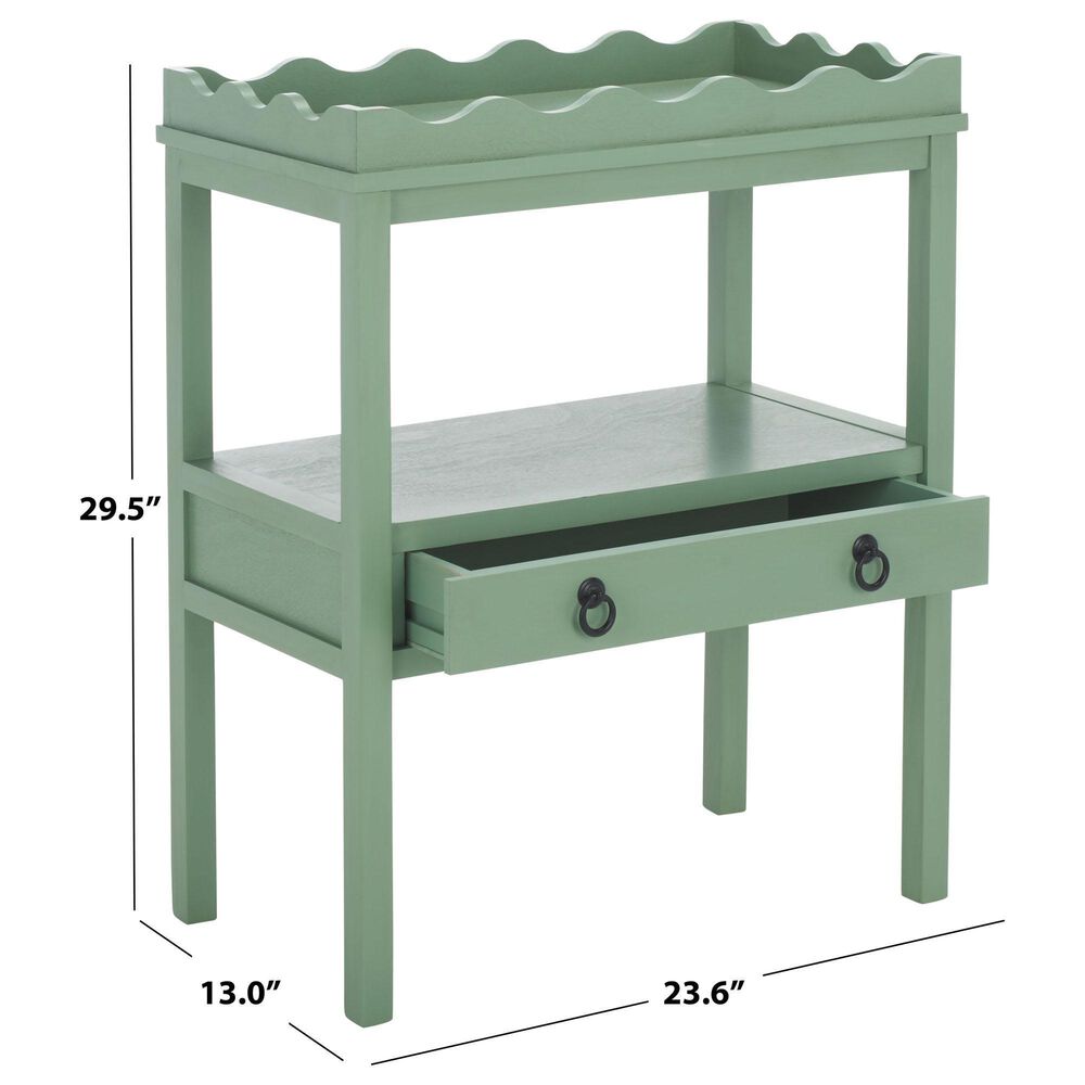 Safavieh Darlyn Rectangle Accent Table in Sage, , large