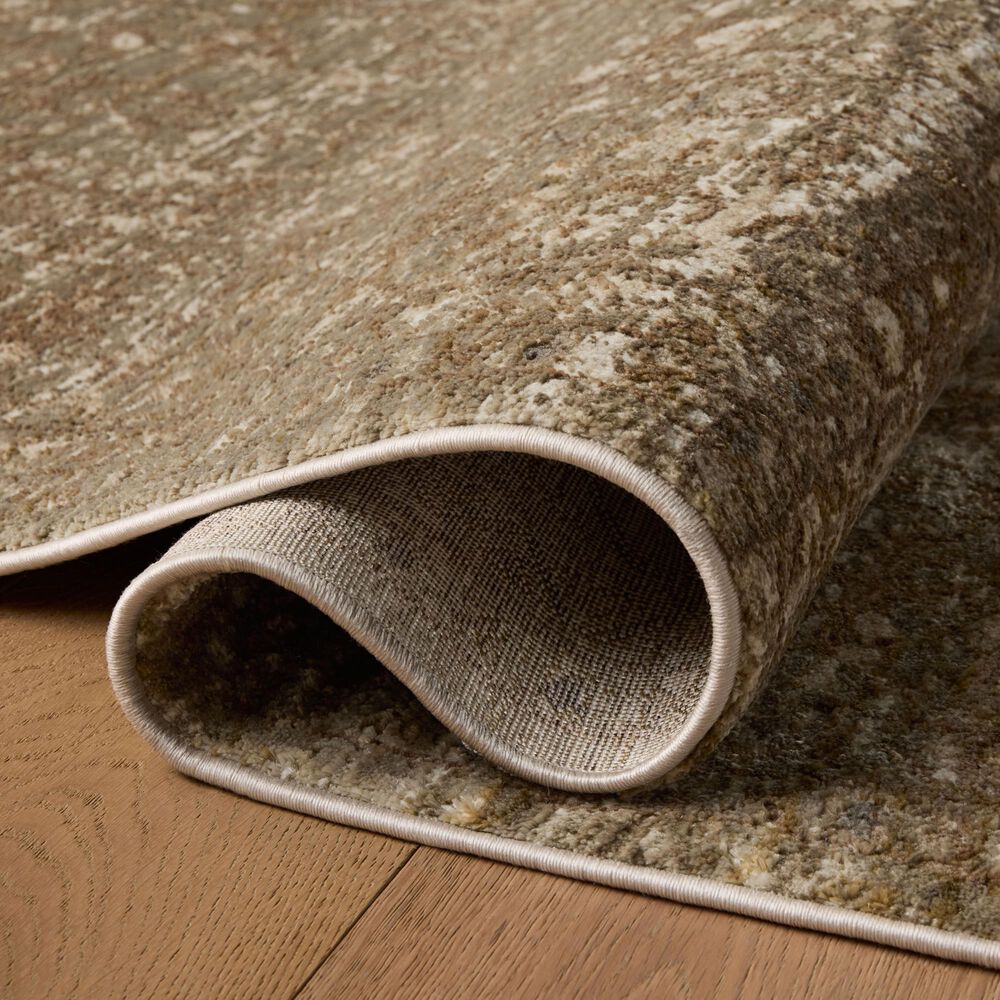 Loloi Haywood Sage and Brown 2&#39;7&quot; x 8&#39; Runner, , large