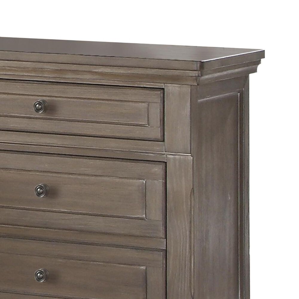 New Heritage Allegra Nightstand in Pewter, , large