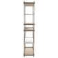 Bernhardt Anax 80" Etagere in Sandbar, Crema and Graphite, , large
