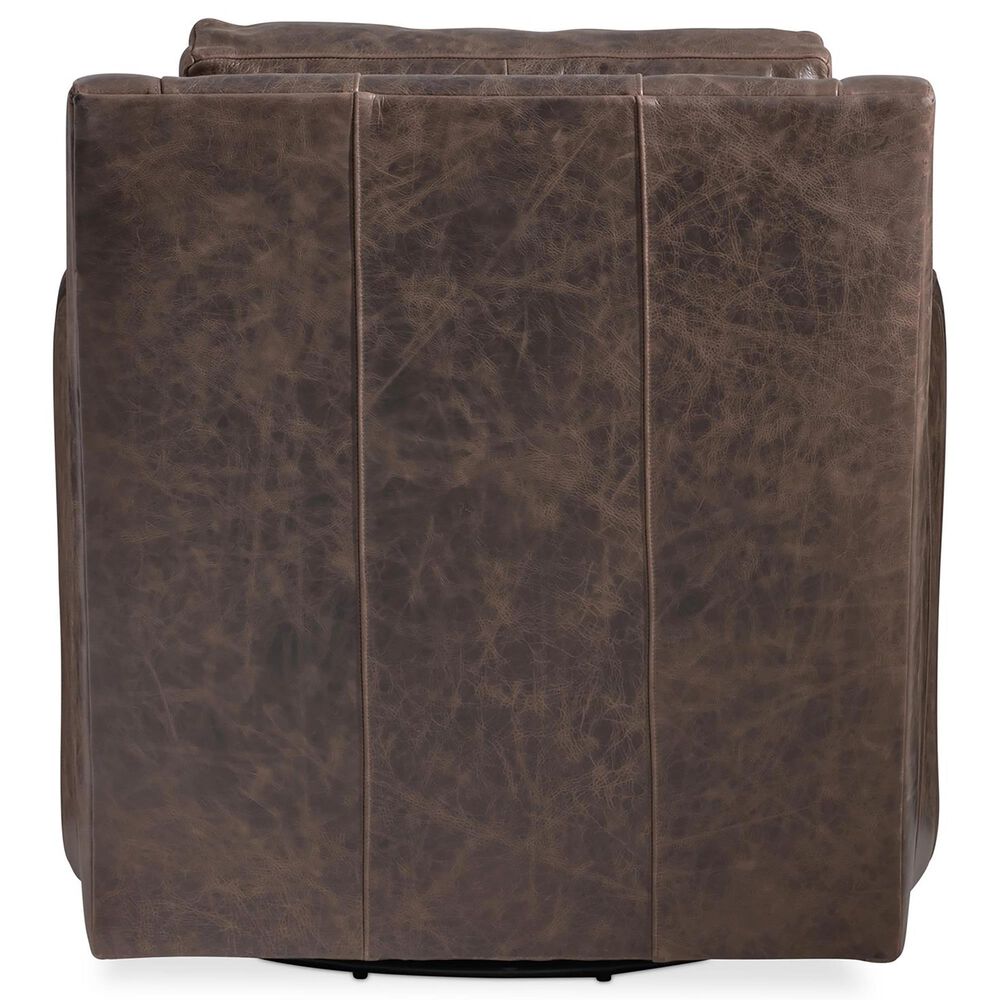 Bernhardt Ventura Swivel Chair in Brown, , large