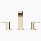 Kohler Parallel Widespread Bathroom Sink Faucet in Vibrant French Gold, , large