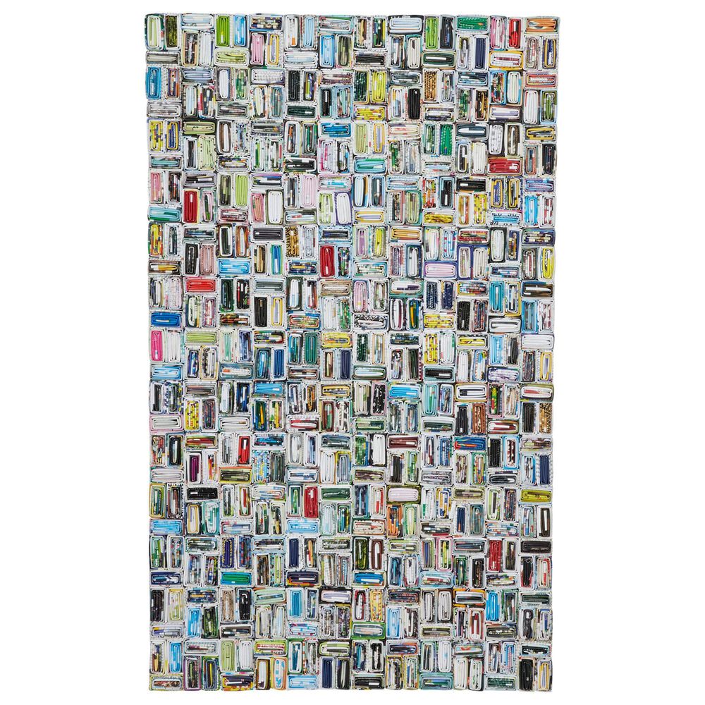 Maple and Jade 23&quot; x 40&quot; Abstract Wall Decor in Multicolor, , large