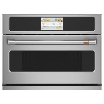 Cafe 1.7 Cu. Ft. 27" Built-In Smart Microwave Oven with 120V Advantium Technology in Stainless Steel, , large