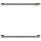 Cafe 27" Handles for Double Wall Oven in Brushed Stainless Steel - Set of 2, , large