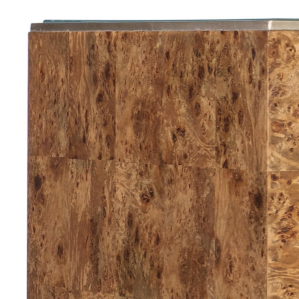 Hooker Furniture MelangeBurlesque Coffee Table in Gold and Clear, , large