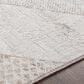 Surya Carmel 5" x 7"3" White, Ivory, Gray and Taupe Area Rug, , large