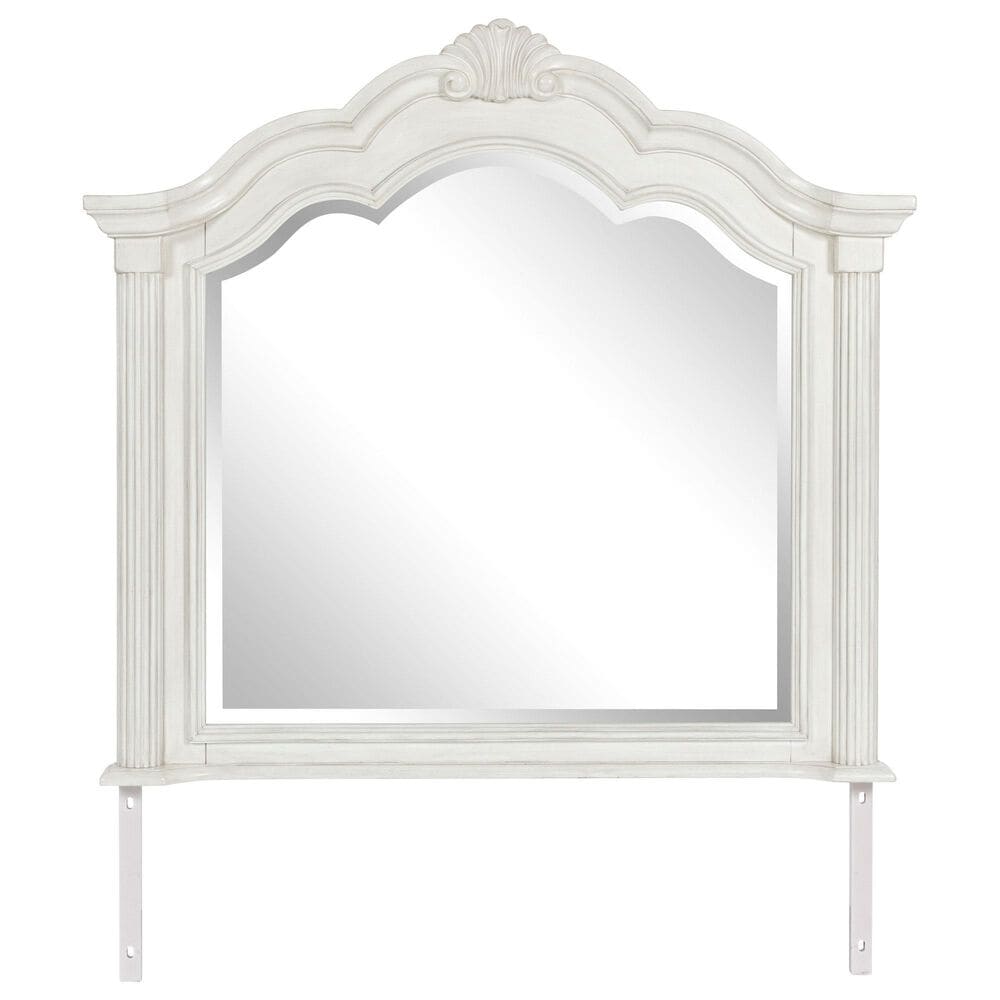 Ashley Montelaine 4-Piece California King Panel Bedroom Set in Antique White, , large