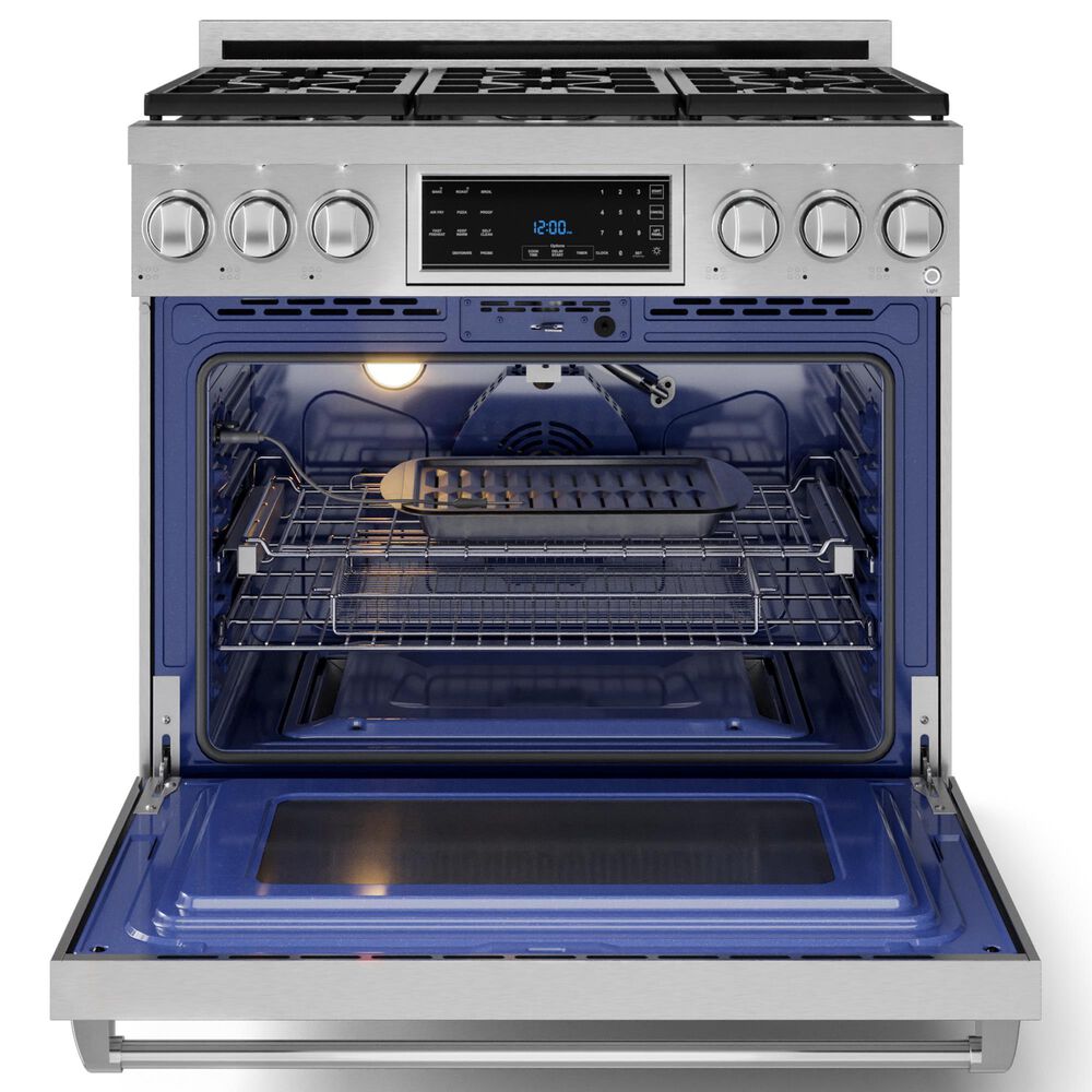 Thor Kitchen Gordon Ramsay 6 Cu. Ft. Professional Natural Gas Range in Stainless Steel, , large
