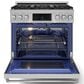 Thor Kitchen Gordon Ramsay 6 Cu. Ft. Professional Natural Gas Range in Stainless Steel, , large