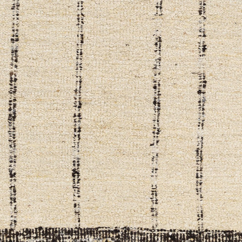 Surya Machu Picchu 2&#39; x 3&#39; Cream, Ivory, Dark Brown, Charcoal, Black and Light Gray Area Rug, , large