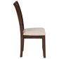 Coaster Barton 5-Piece Round Dining Set in Dark Brown, , large