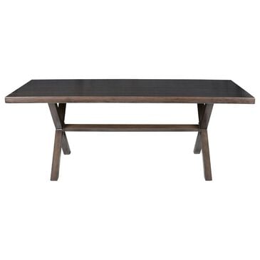 Steve Silver Co. Marina 80" Rectangular Patio Dining Table in Dark Walnut, , large