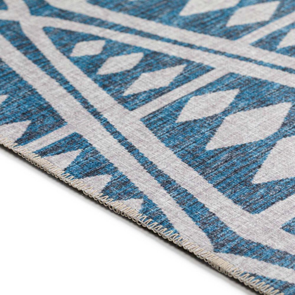 Dalyn Rug Company Sedona Southwestern 10&#39; x 14&#39; Indigo Indoor/Outdoor Area Performance Rug, , large