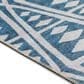 Dalyn Rug Company Sedona Southwestern 10" x 14" Indigo Indoor/Outdoor Area Performance Rug, , large