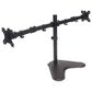 Manhattan Dual Monitor Stand with Double-Link Swing Arms for 13" - 32" Displays in Black, , large