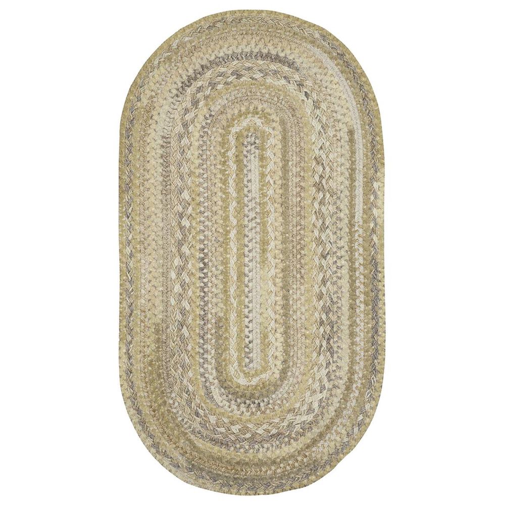 Capel Bayview 0036-760 3" x 5" Oval Neutral Area Rug, , large