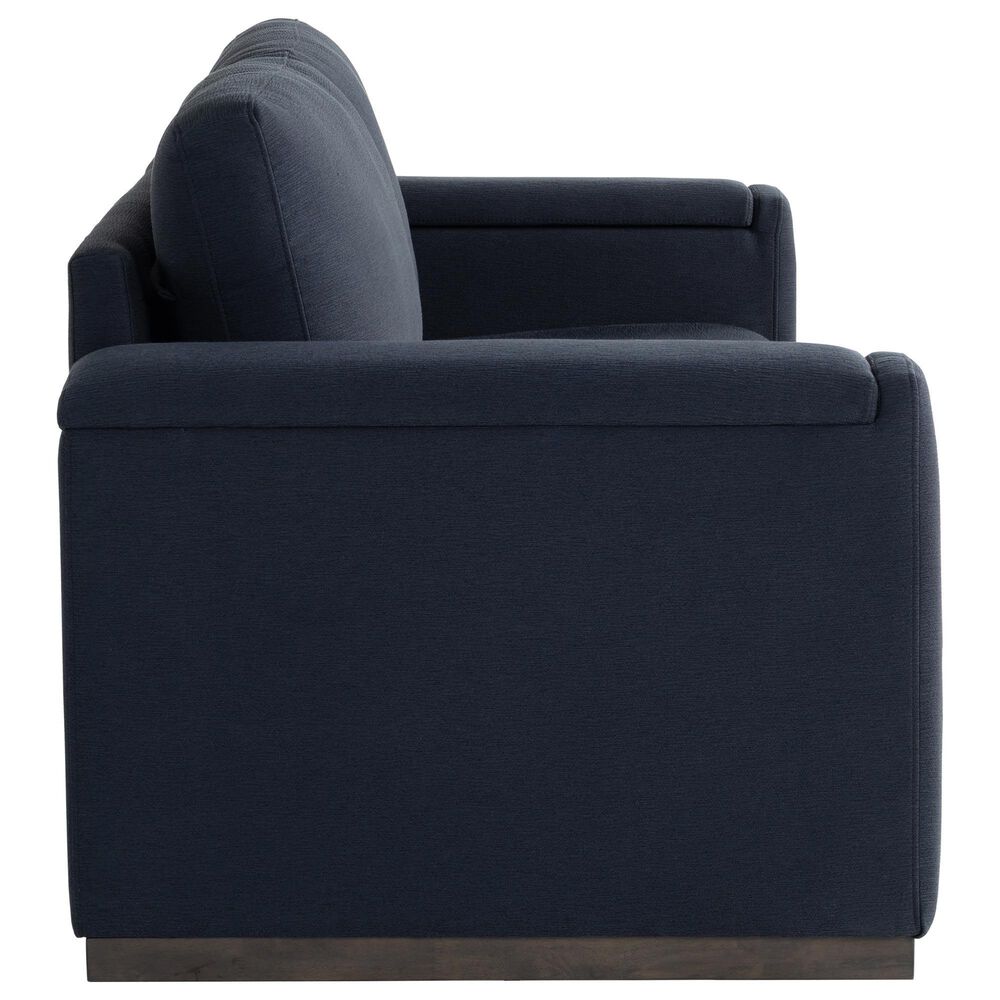 Lifestyle Solutions Riles Stationary Storage Sofa in Navy Blue, , large