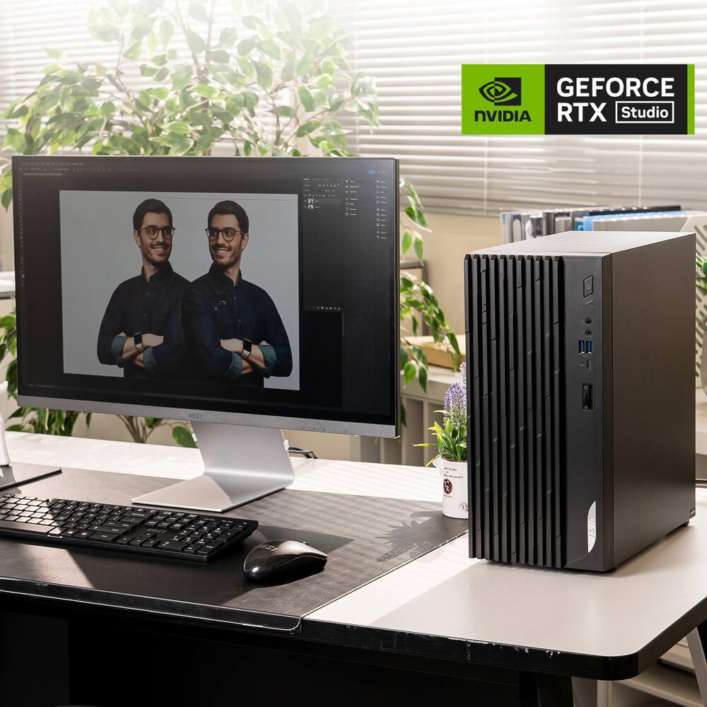 MSI Pro DP180 Business Desktop | Intel Core i7-13700F - 32GB RAM - NVIDIA GeForce RTX 4060 Graphics - 2TB SSD in Black, , large