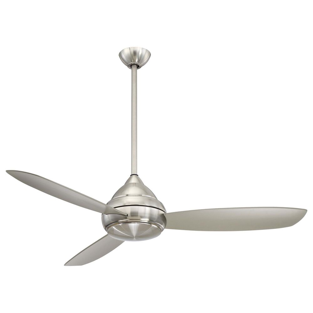 Minka-Aire Concept I Wet 58" Indoor/Outdoor LED Ceiling Fan in Brushed Nickel Wet, , large