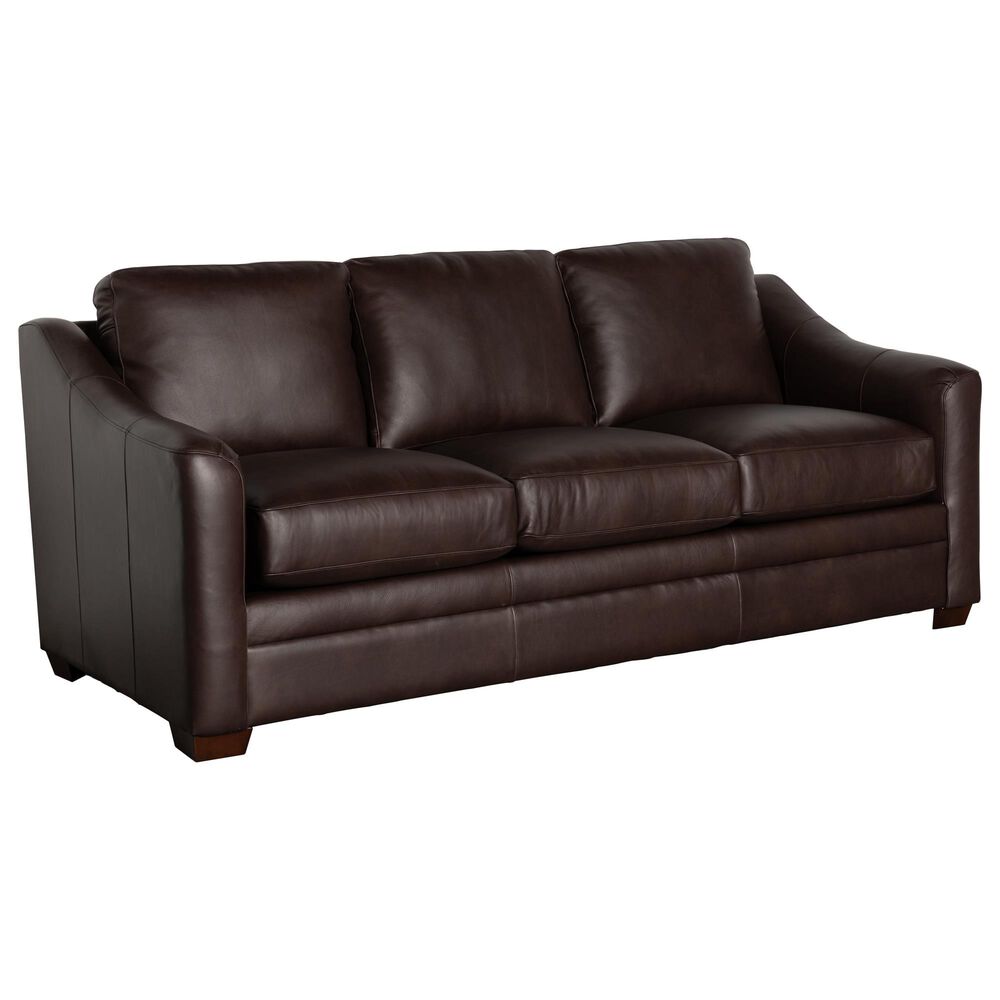 Craftmaster Furniture Corp L9 Stationary Sofa and Loveseat Set in Rich Marsala Brown, , large