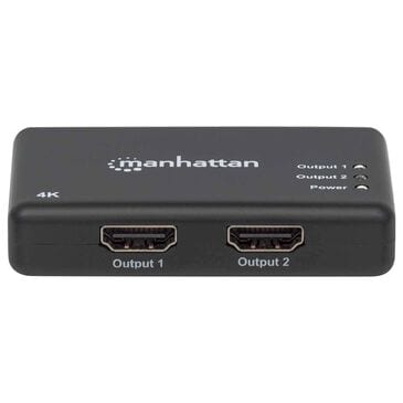 Manhattan 4K 2-Port HDMI Splitter with 4K 30Hz in Black, , large