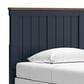 Ashley Landocken Twin Panel Bed in Brown and Blue, , large