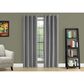 Monarch Specialties 84" x 52" Blackout Curtain Panel in Grey (Set of 2), , large