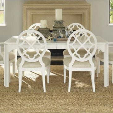 Tommy Bahama Home Ivory Key Castel Harbour Rectangular Dining Table in Somers Isle - Table Only, , large