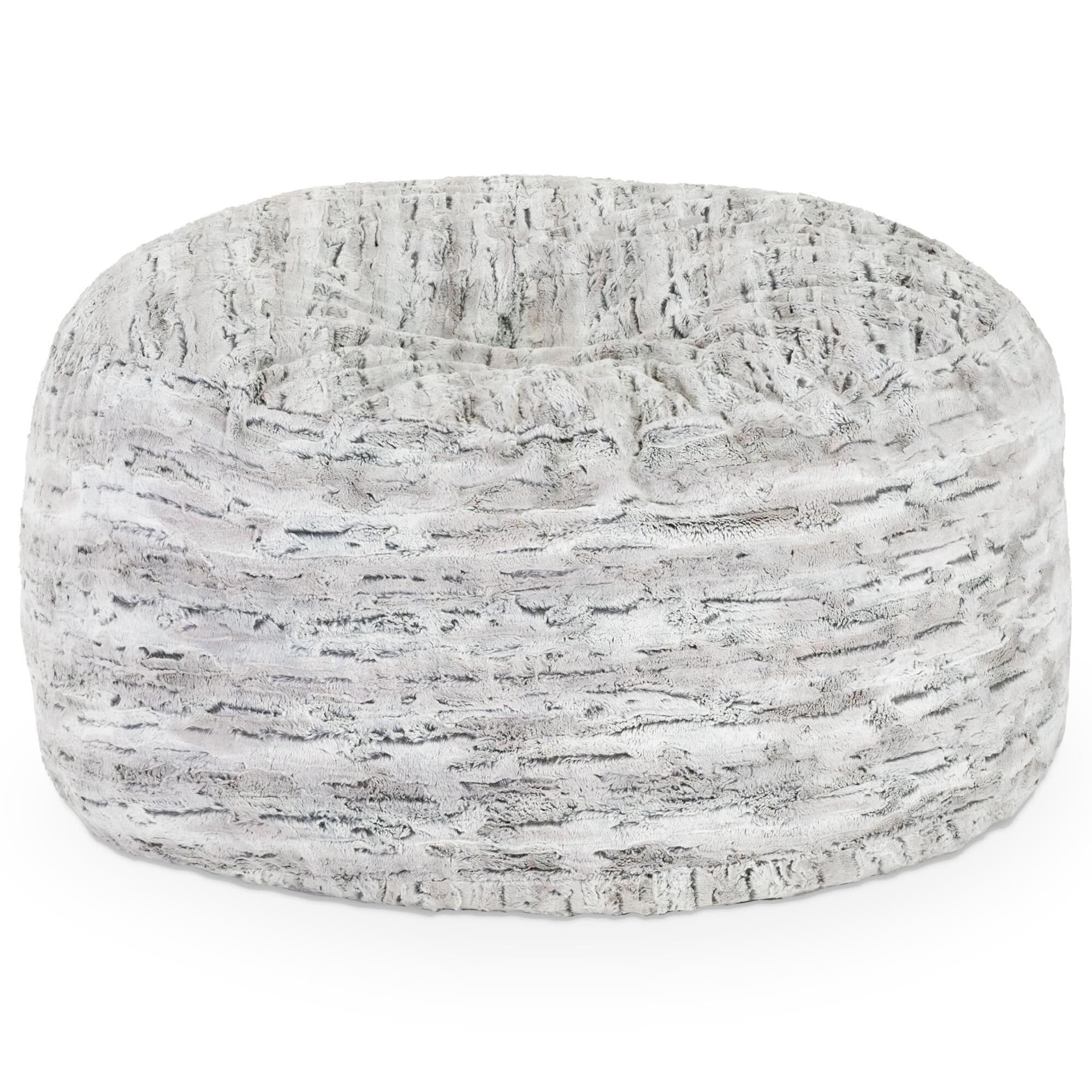 Jaxx Metro Sac 5 Bean Bag Chair in Silver Fox NFM